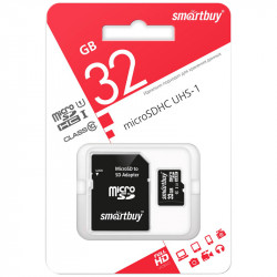 купить Карта памяти SmartBuy MicroSD 32GB Class 10 в спб в магазине smartmarket-20