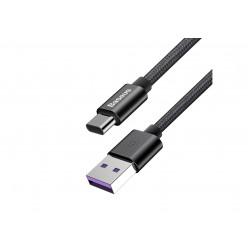 купить Кабель Baseus Type-C 1m 5A Black (CATKC-01) Speed QC Cable For Huawei в спб в магазине smartmarket-20