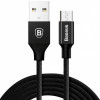 купить Кабель Baseus Micro-USB 1м 2A Black (CAMYW-A01) Yiven Cable в спб в магазине smartmarket-01
