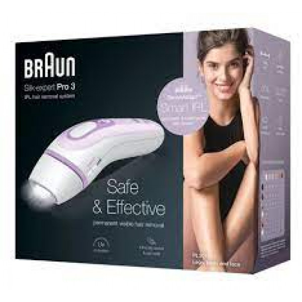купить Фотоэпилятор Braun PL3011 Silk-expert IPL Pro 3, белый/сиреневый в спб в магазине smartmarket-02